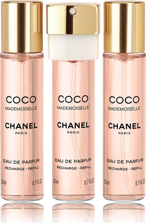 chanel coco mademoiselle eau de parfum twist and spray stores|coco mademoiselle Chanel recharge refill.